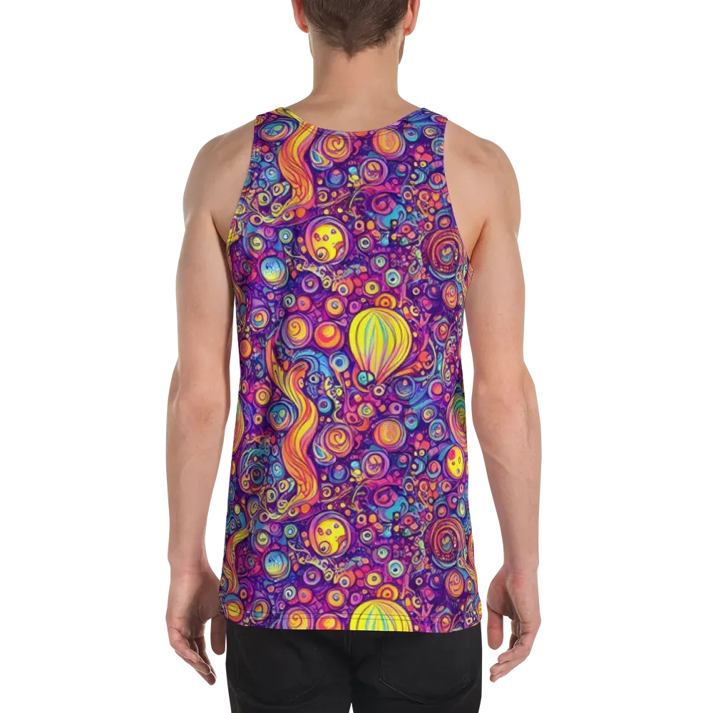 Festival of Whimsy on Men's Tank Top — Back