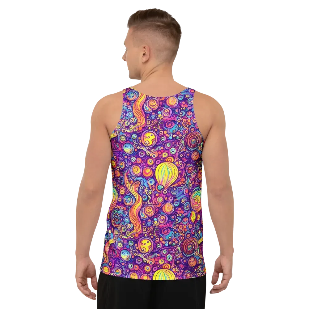 Festival of Whimsy on Men's Tank Top — Back