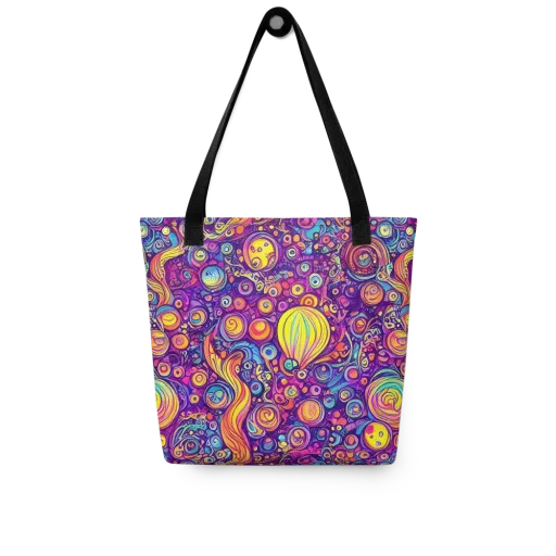 Festival of Whimsy on a Tote Bag