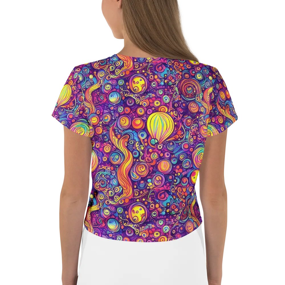 Festival of Whimsy on Crop Tee — Back