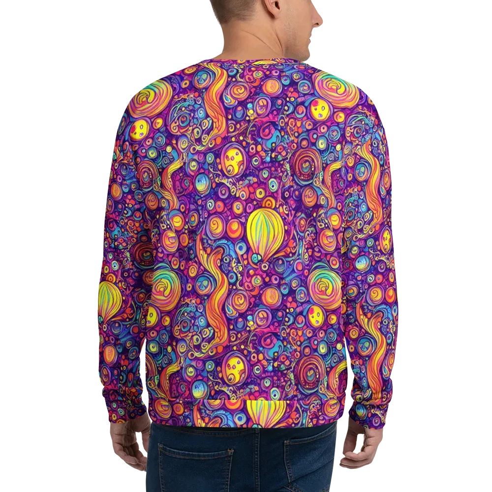 Festival of Whimsy on Sweatshirt — Back