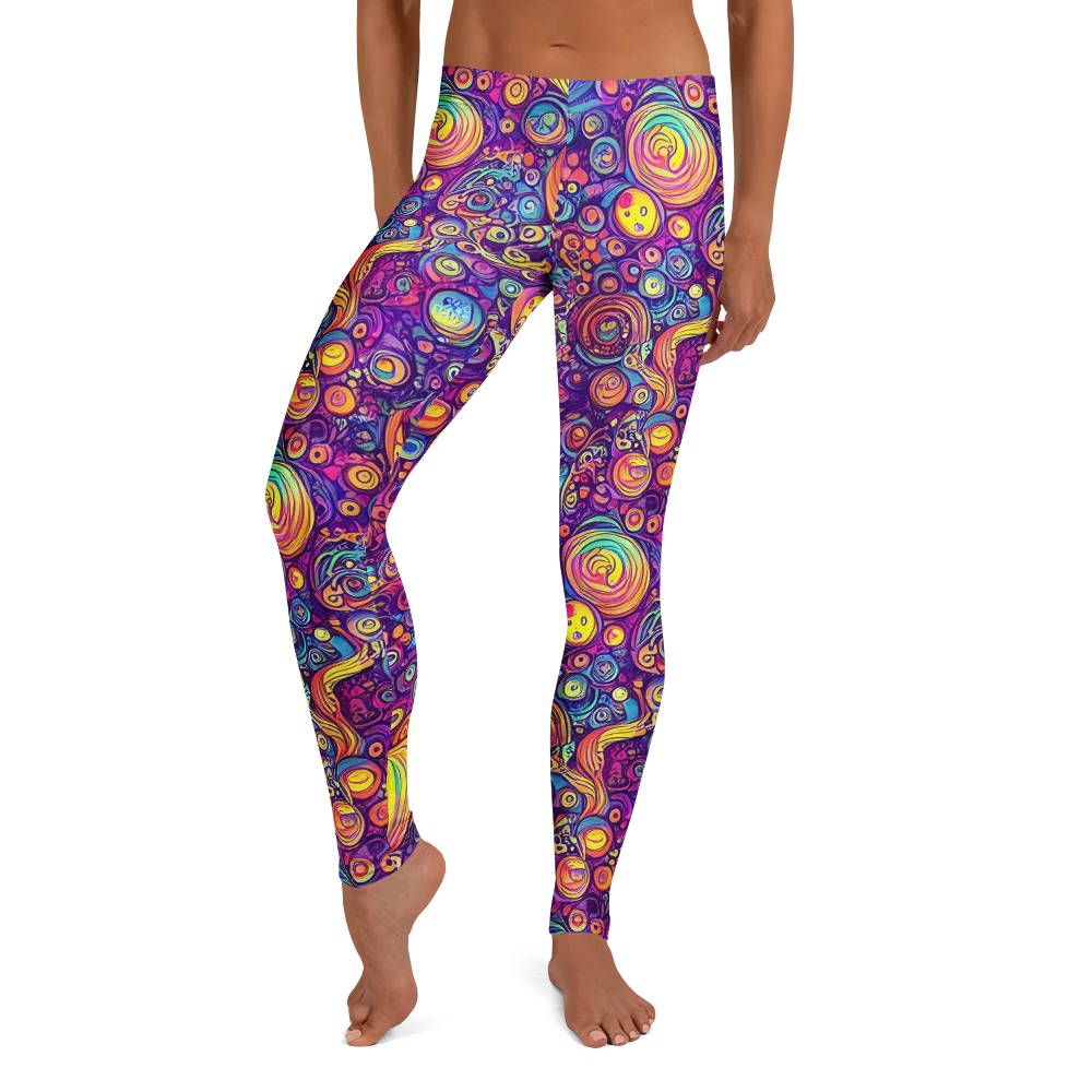 Festival of Whimsy on Leggings — Front