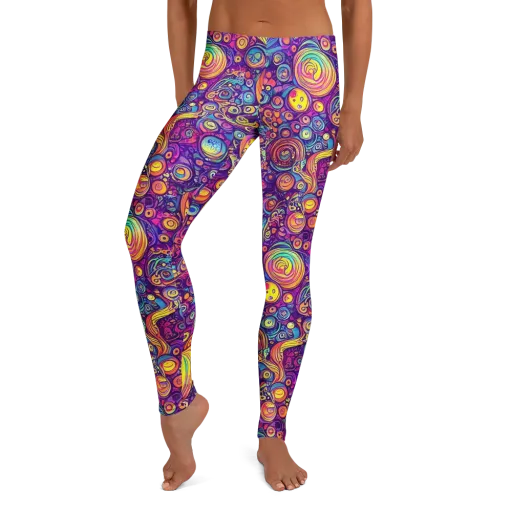 Festival of Whimsy on a Leggings