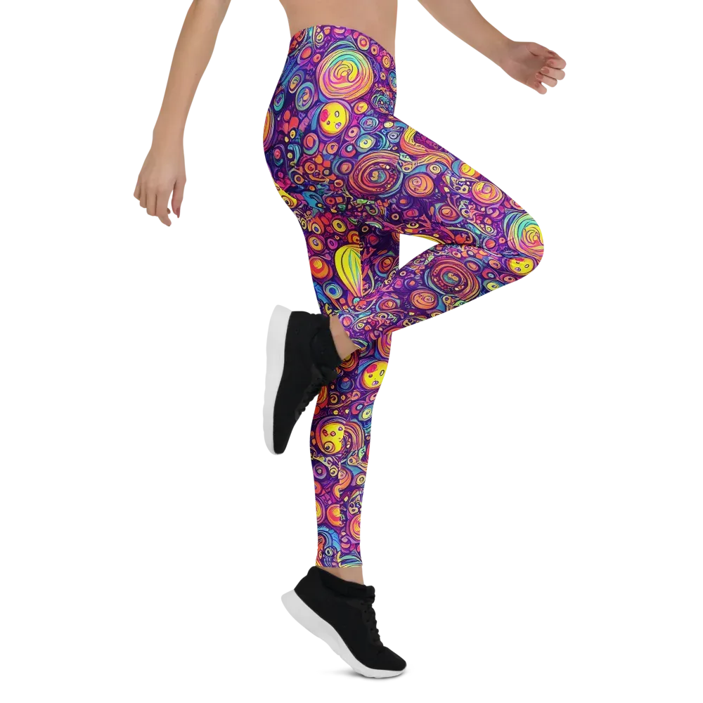 Festival of Whimsy on Leggings — Right