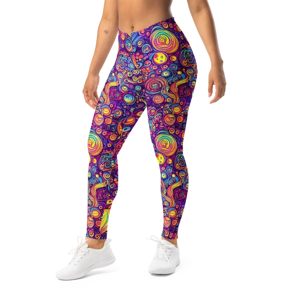 Festival of Whimsy on Leggings — Left Front