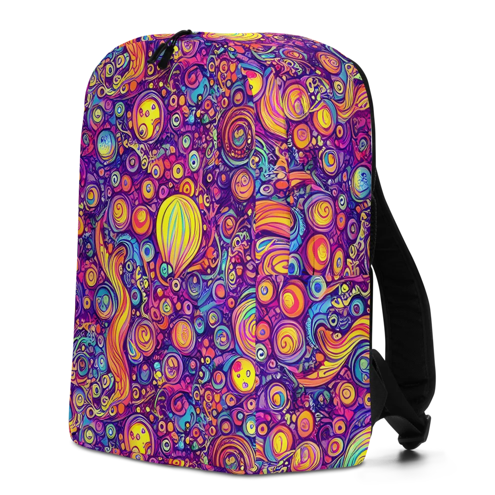 Festival of Whimsy on Minimalist Backpack — Left