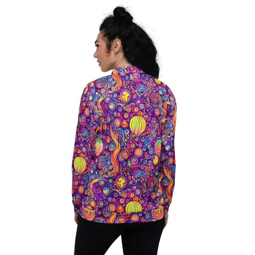 Festival of Whimsy on Bomber Jacket — Back