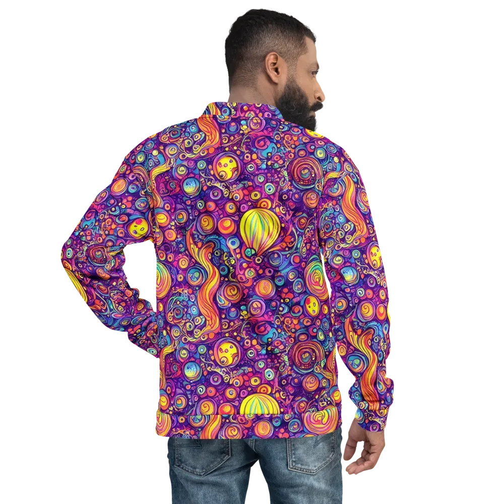 Festival of Whimsy on Bomber Jacket — Back