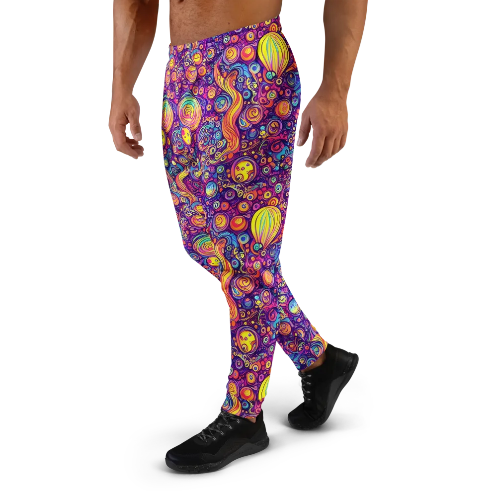 Festival of Whimsy on Men's Joggers — Left
