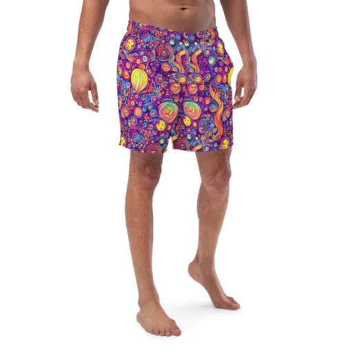 Festival of Whimsy on a Swim Trunks