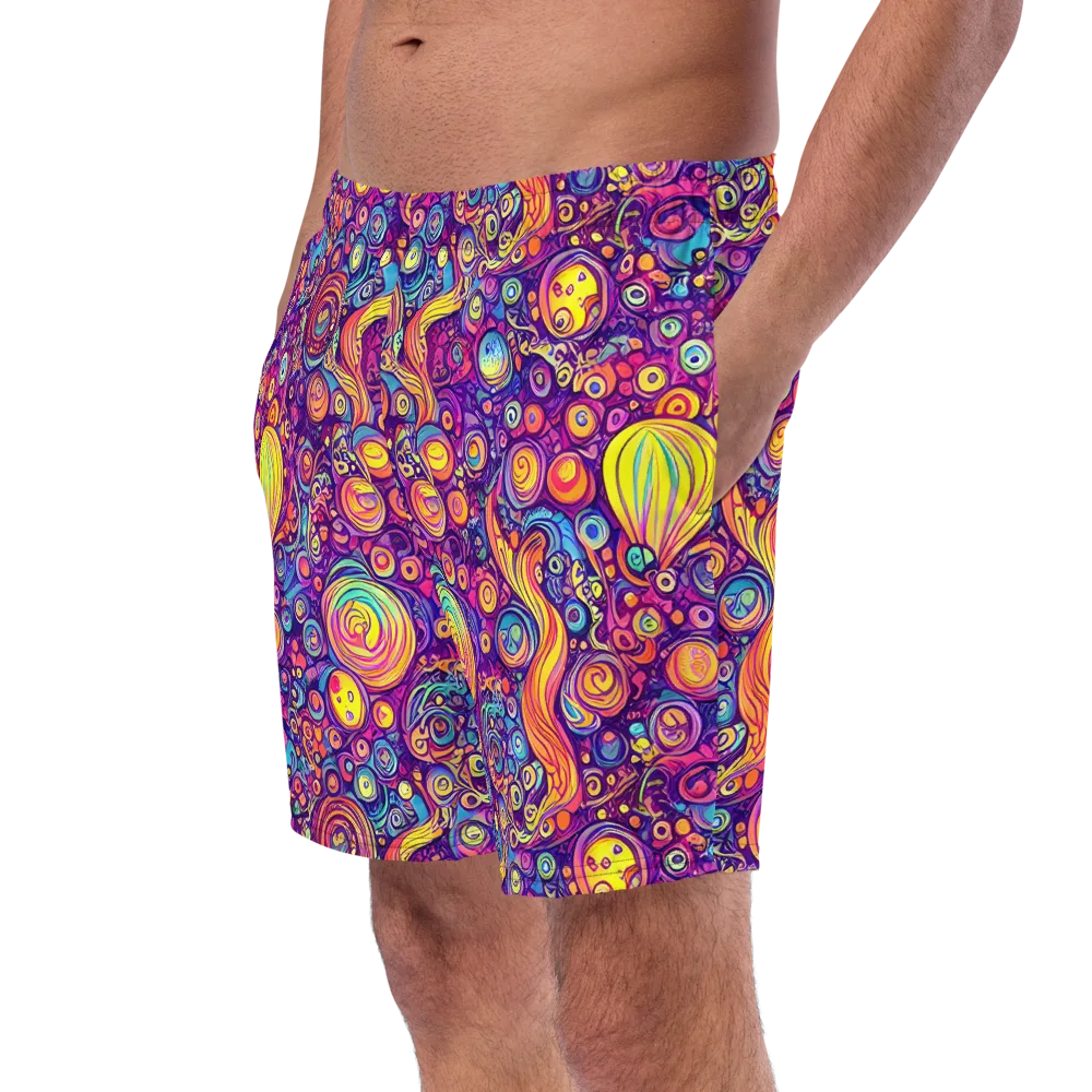 Festival of Whimsy on Swim Trunks — Left Front