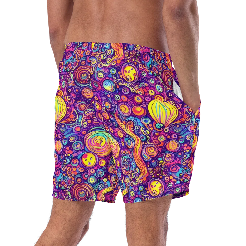 Festival of Whimsy on Swim Trunks — Right Back
