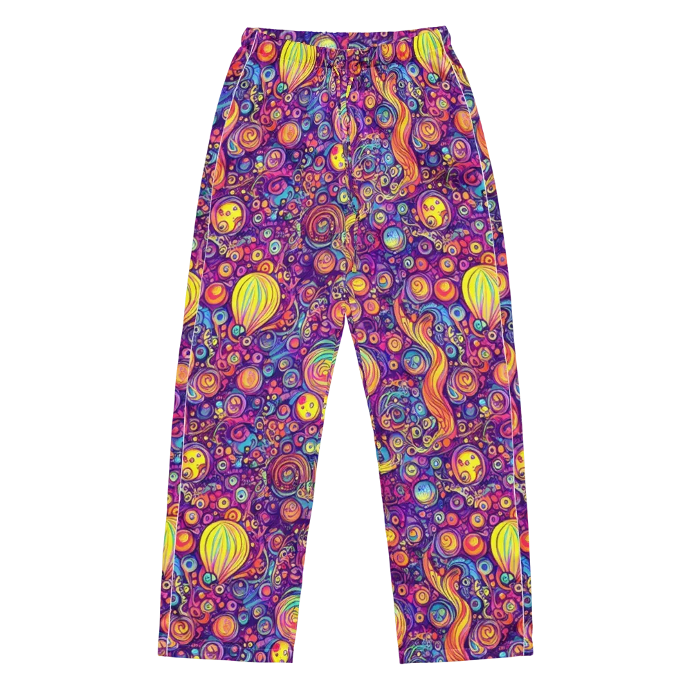 Festival of Whimsy on Women's Pajama Pants — Front