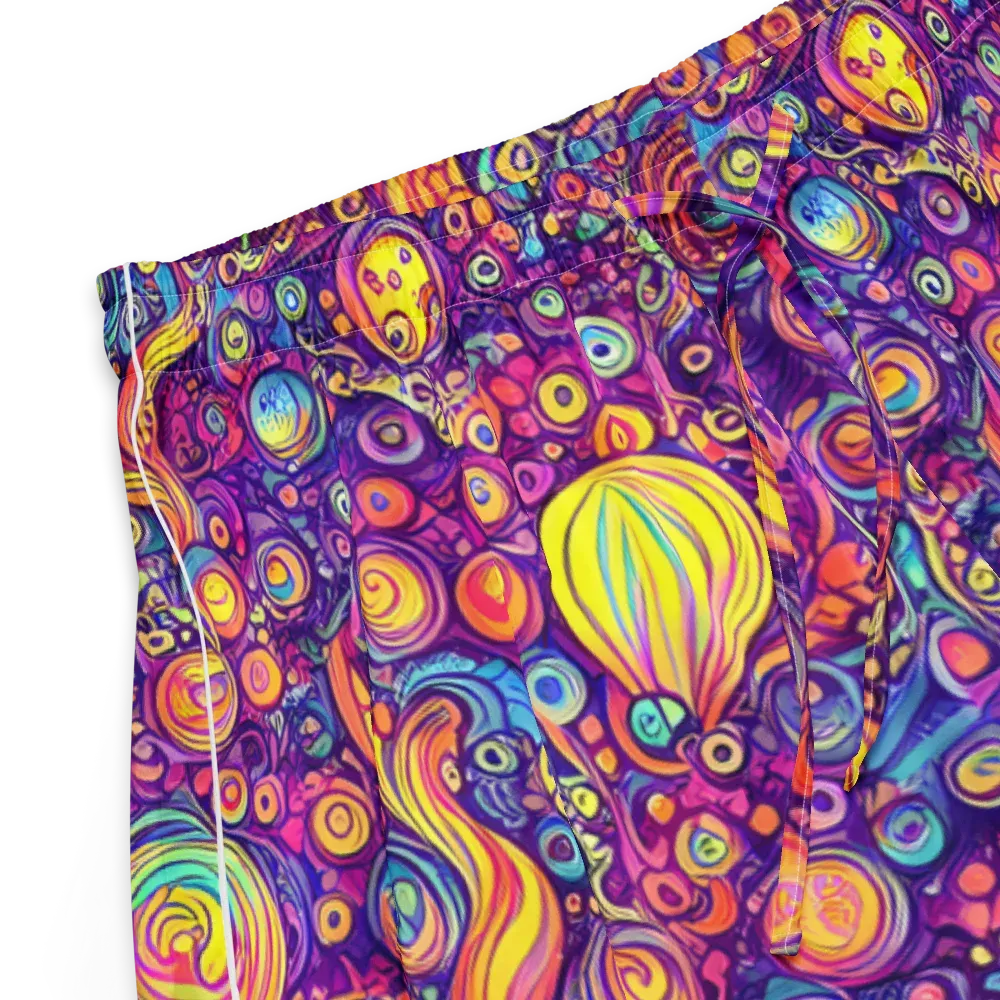 Festival of Whimsy on Women's Pajama Shorts — Product details
