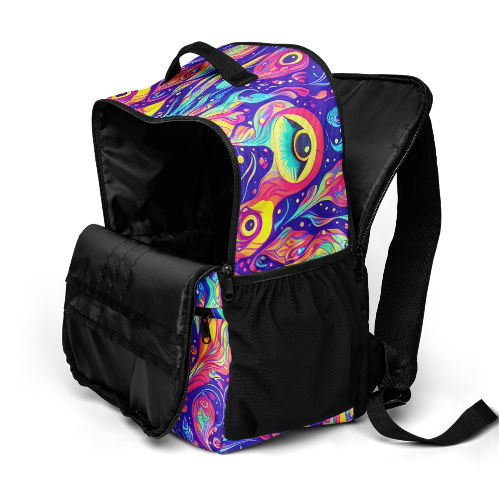 Mystic Petal Dance on Utility Backpack — Product details 2