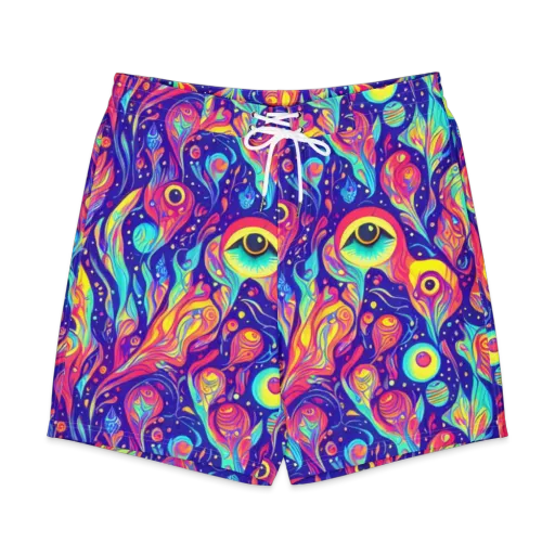 Mystic Petal Dance on a Men's Board Shorts