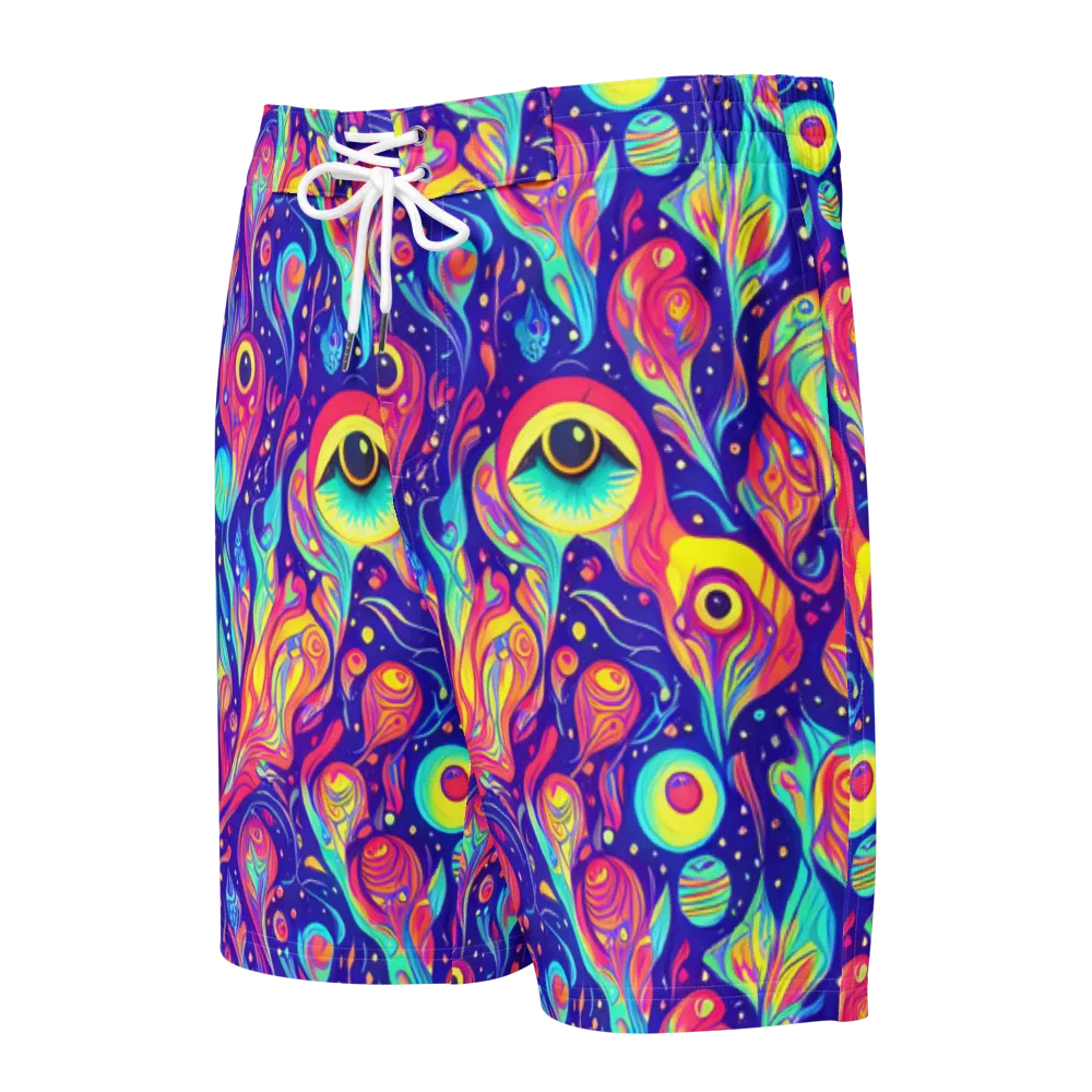 Mystic Petal Dance on Men's Board Shorts — Front