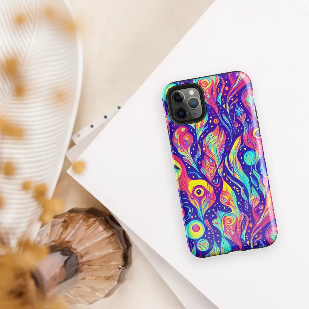 Mystic Petal Dance on Tough Case for iPhone® — Front
