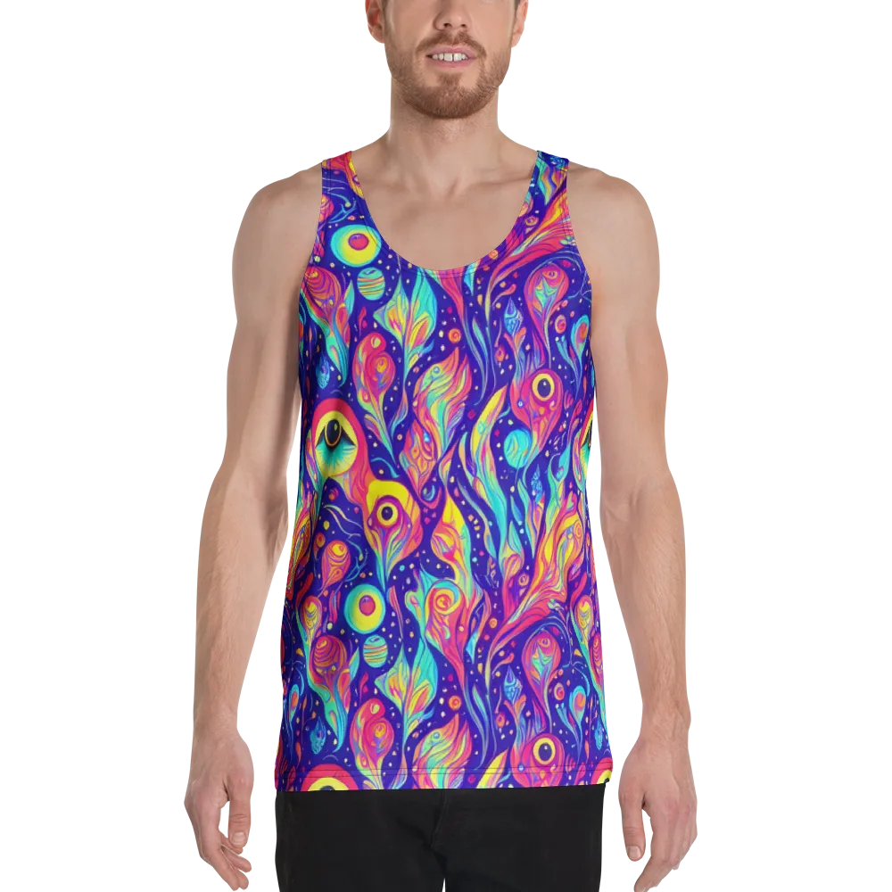 Mystic Petal Dance on Men's Tank Top — Front
