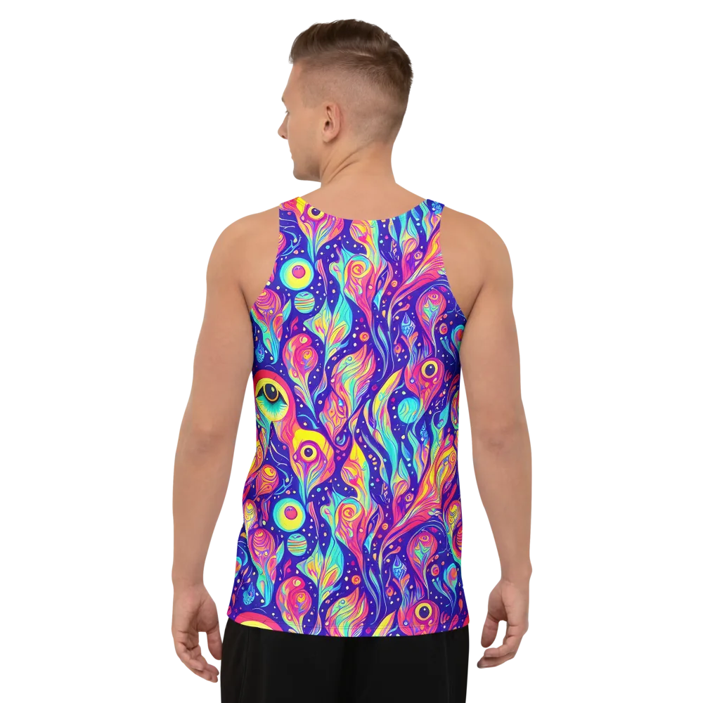 Mystic Petal Dance on Men's Tank Top — Back