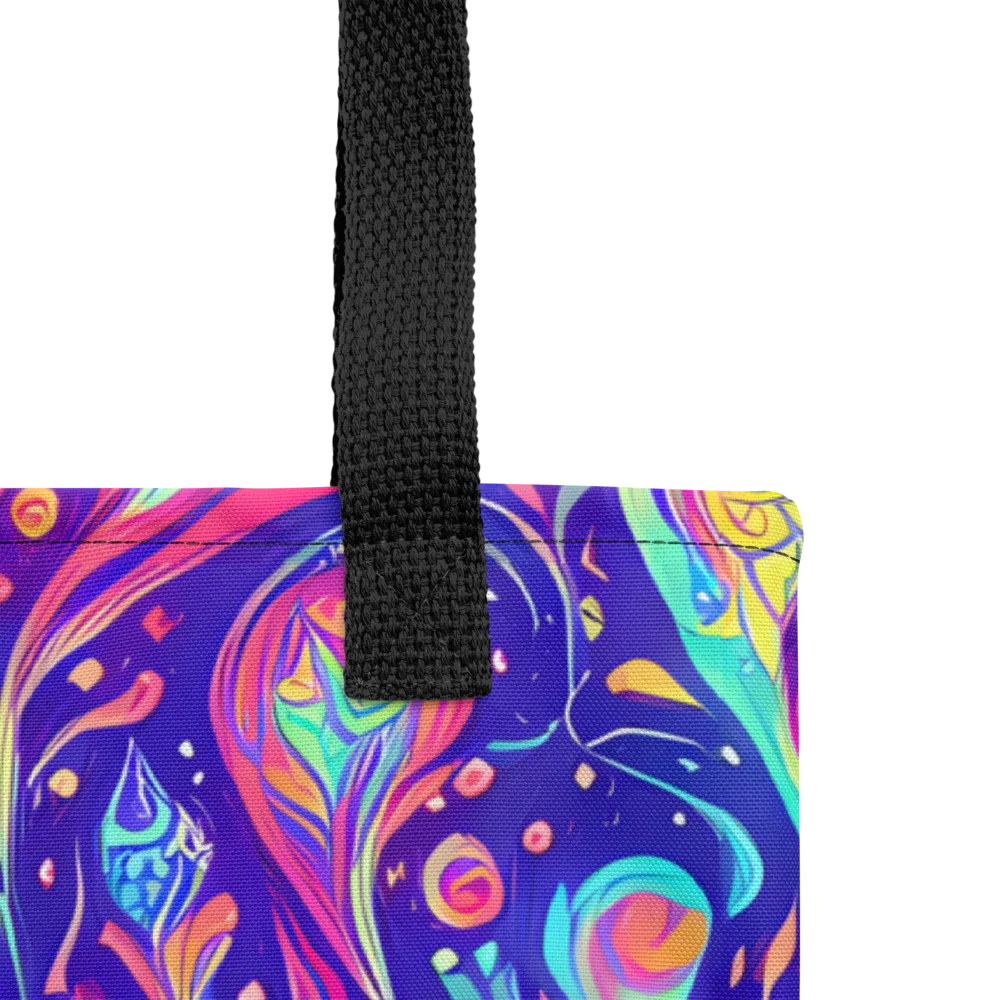 Mystic Petal Dance on Tote Bag — Product details
