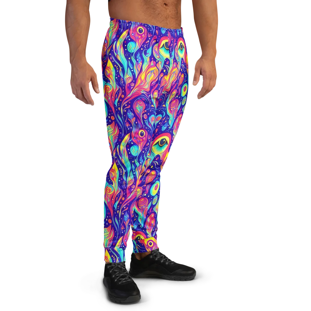 Mystic Petal Dance on Men's Joggers — Right