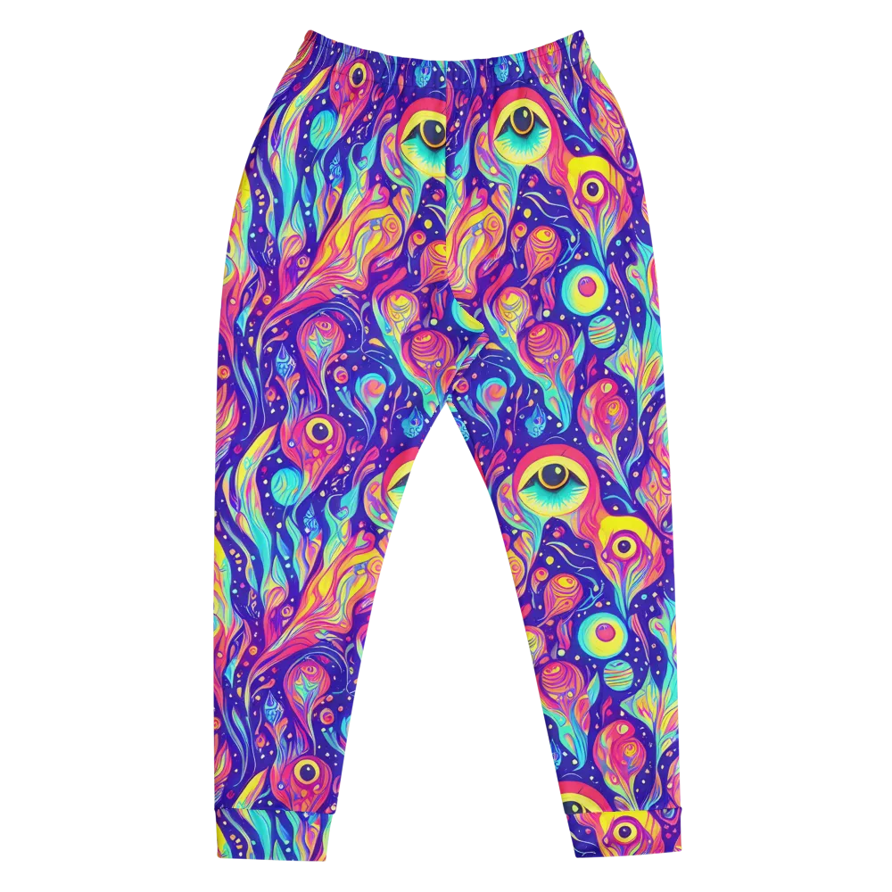 Mystic Petal Dance on Men's Joggers — Front
