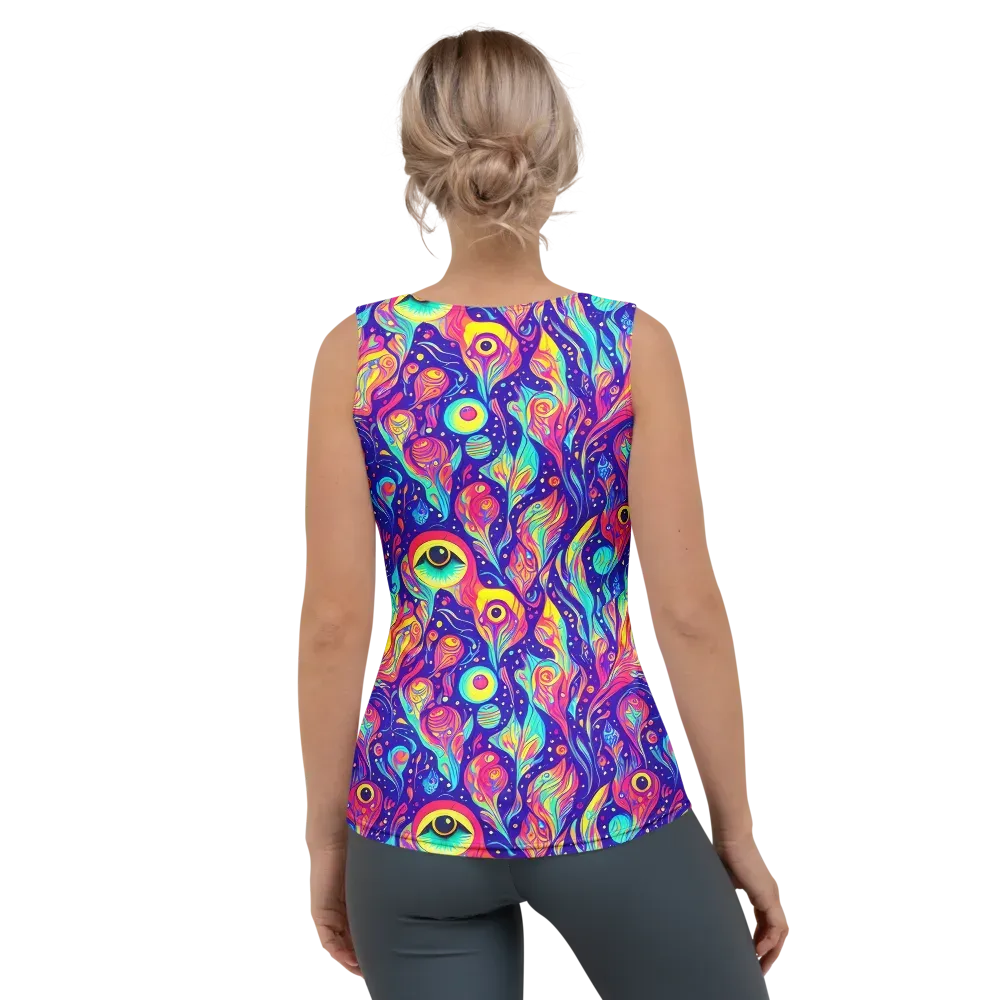 Mystic Petal Dance on Women's Tank Top — Back
