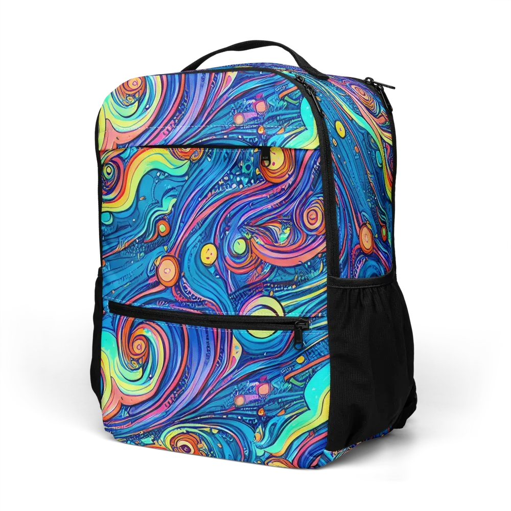 Echoes of Vortex on Utility Backpack — Left Front