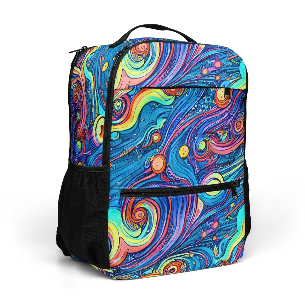 Echoes of Vortex on Utility Backpack — Right Front