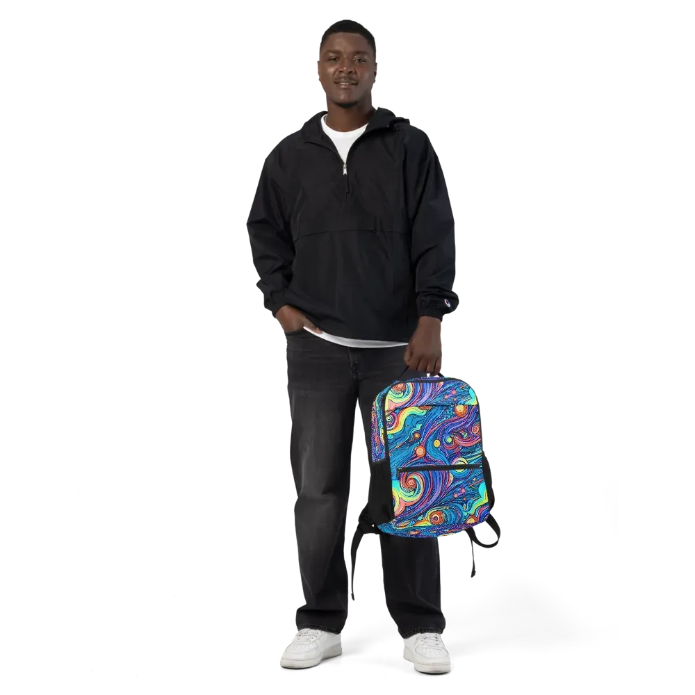Echoes of Vortex on Utility Backpack — Front