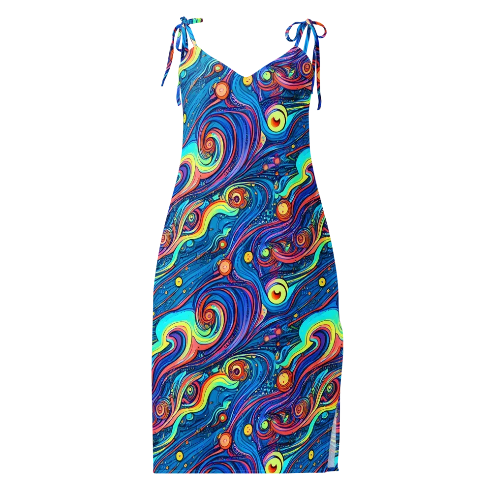 Echoes of Vortex on Slip Dress — Front