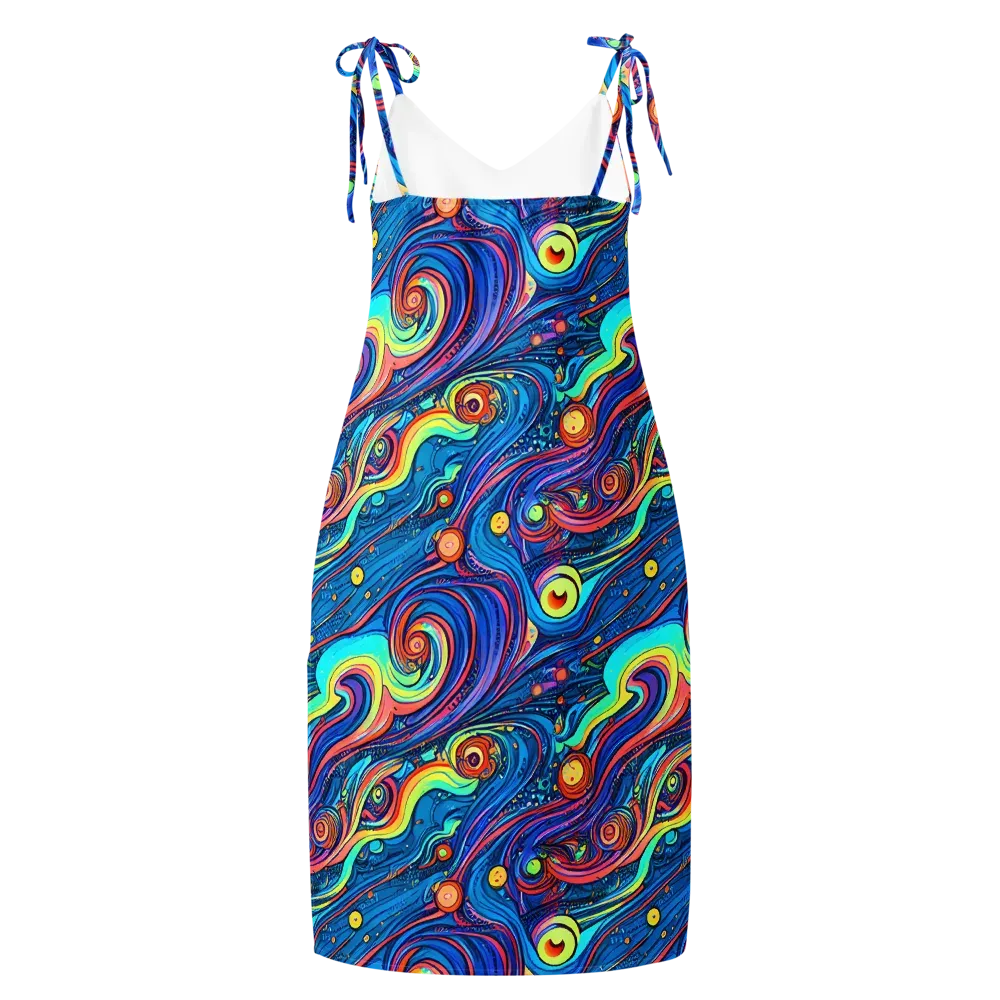 Echoes of Vortex on Slip Dress — Back
