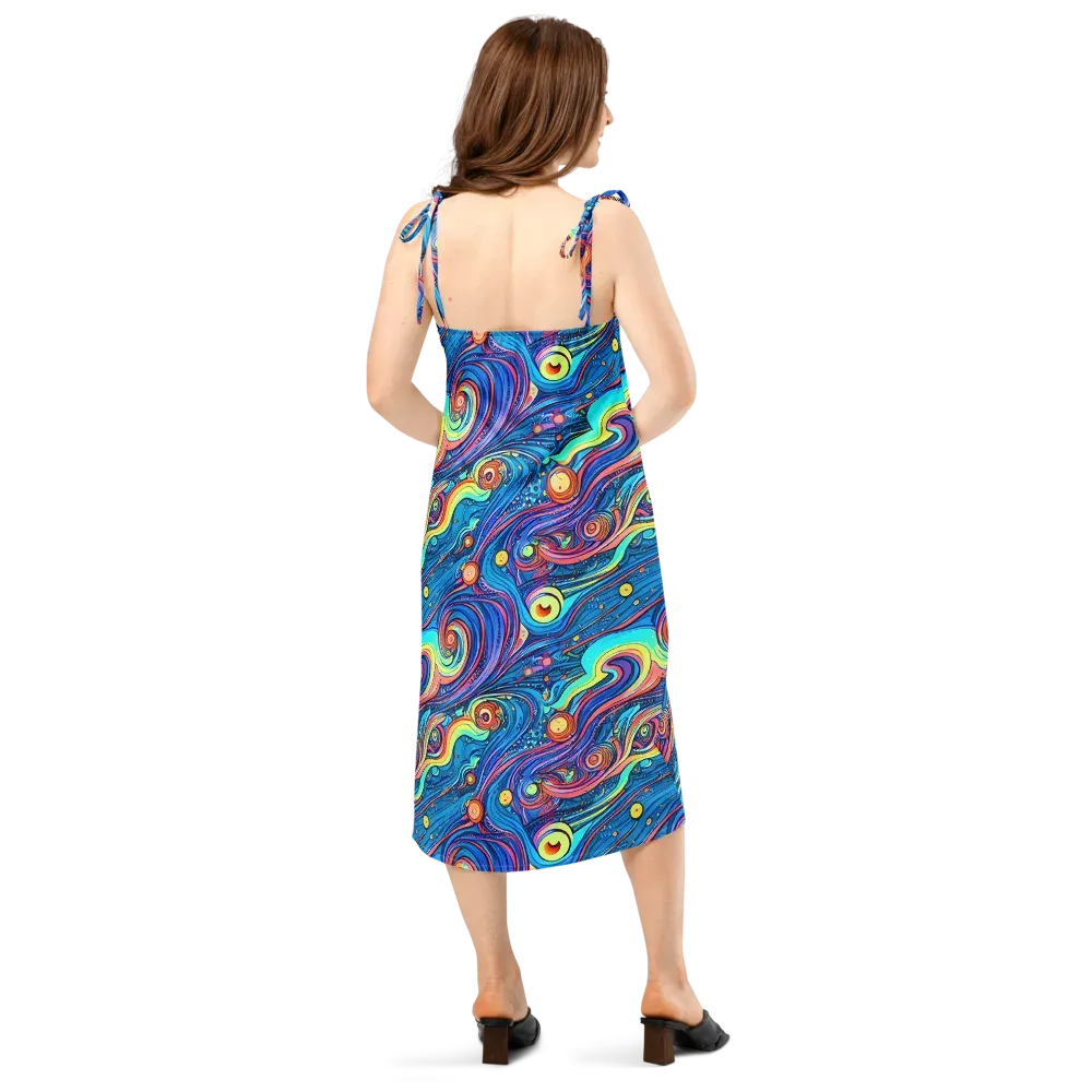 Echoes of Vortex on Slip Dress — Back