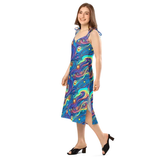 Echoes of Vortex on a Slip Dress