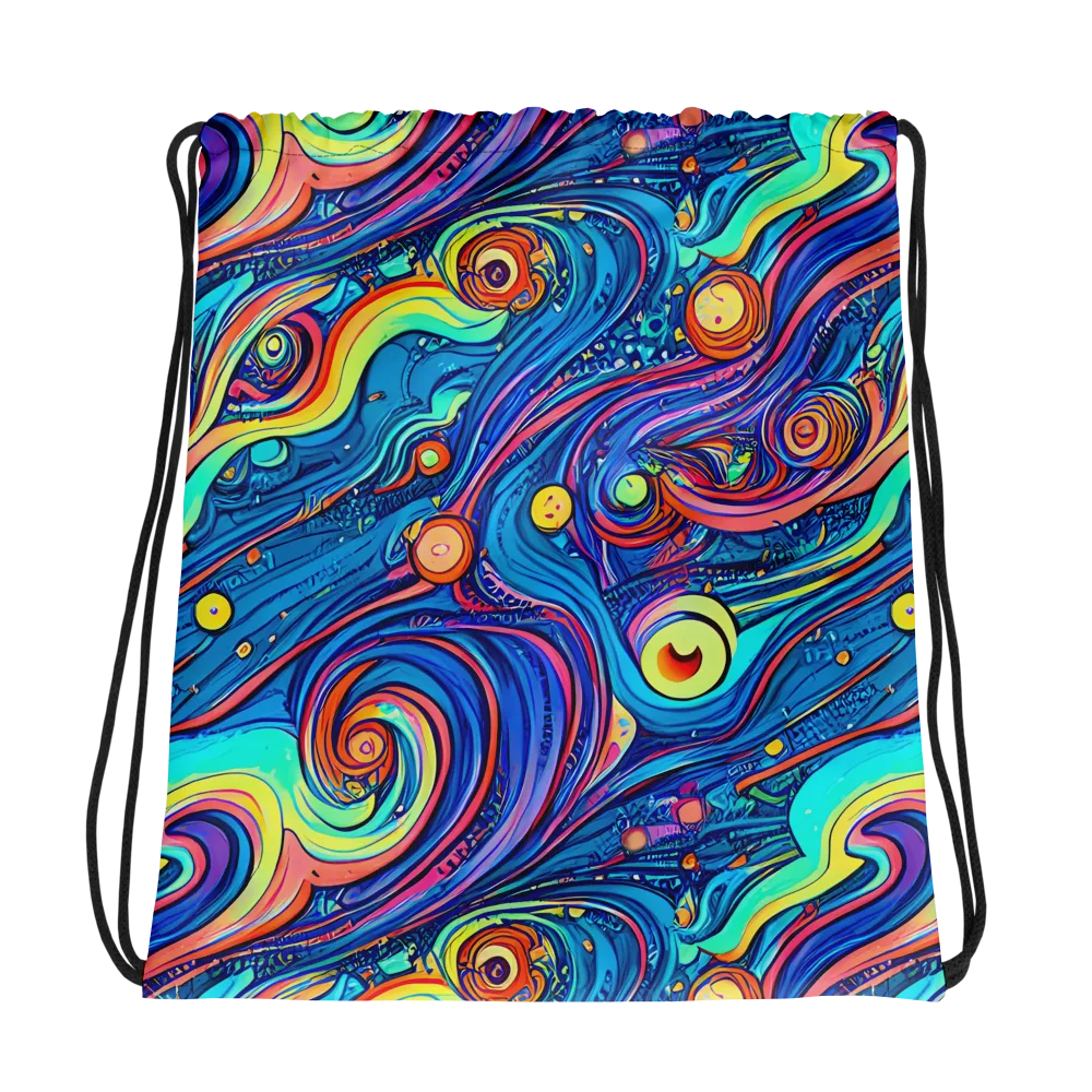 Echoes of Vortex on Drawstring Bag — Photo