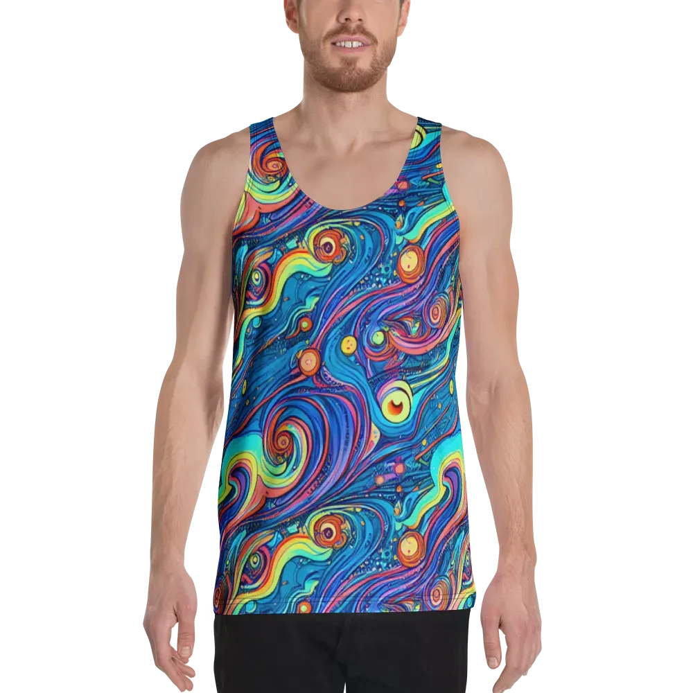 Echoes of Vortex on Men's Tank Top — Front