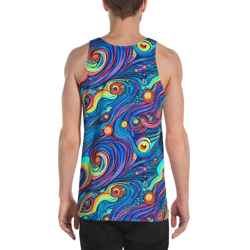 Echoes of Vortex on Men's Tank Top — Back