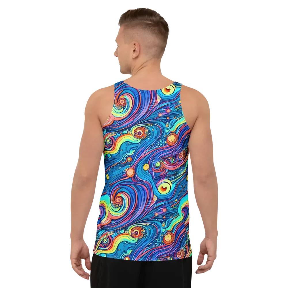 Echoes of Vortex on Men's Tank Top — Back