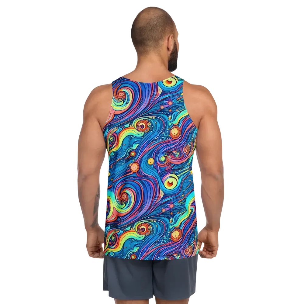 Echoes of Vortex on Men's Tank Top — Back