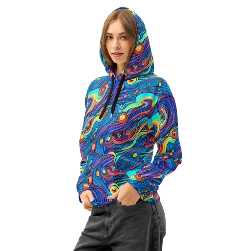 Echoes of Vortex on a Cotton Hoodie