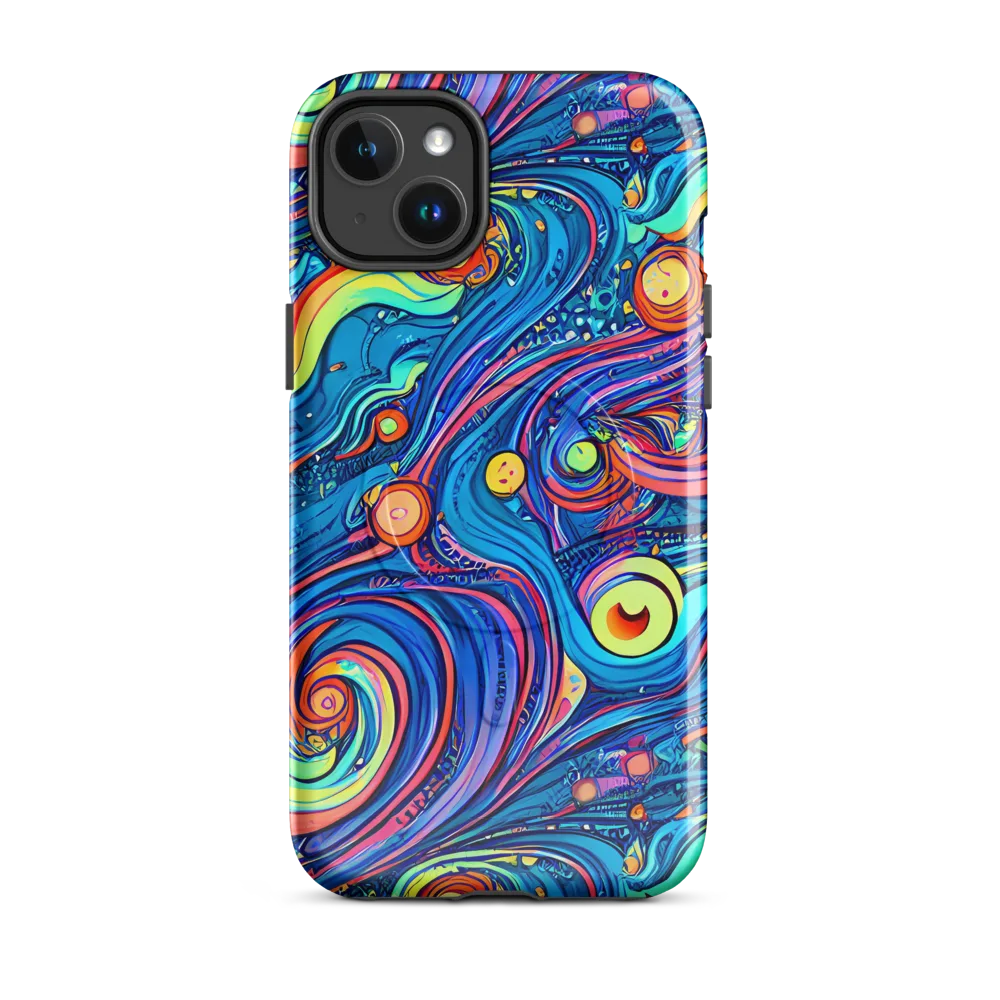 Echoes of Vortex on MagSafe Tough Case for iPhone® — Front