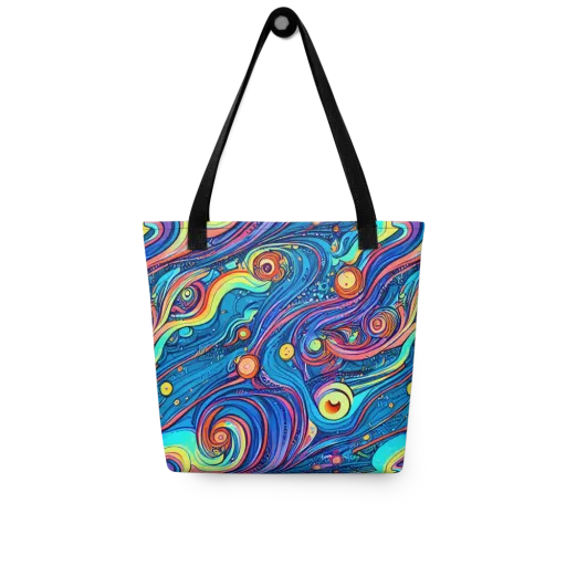 Echoes of Vortex on a Tote Bag