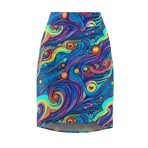 Echoes of Vortex on a Pencil Skirt
