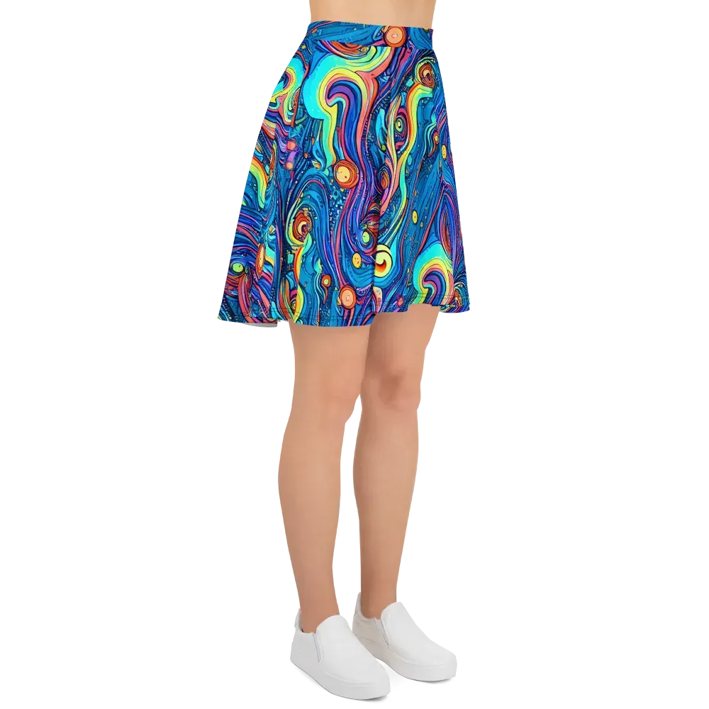Echoes of Vortex on Skater Skirt — Right