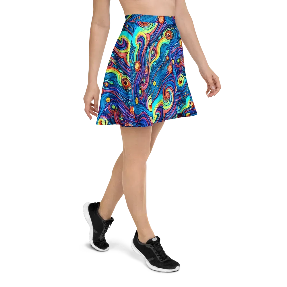Echoes of Vortex on Skater Skirt — Right