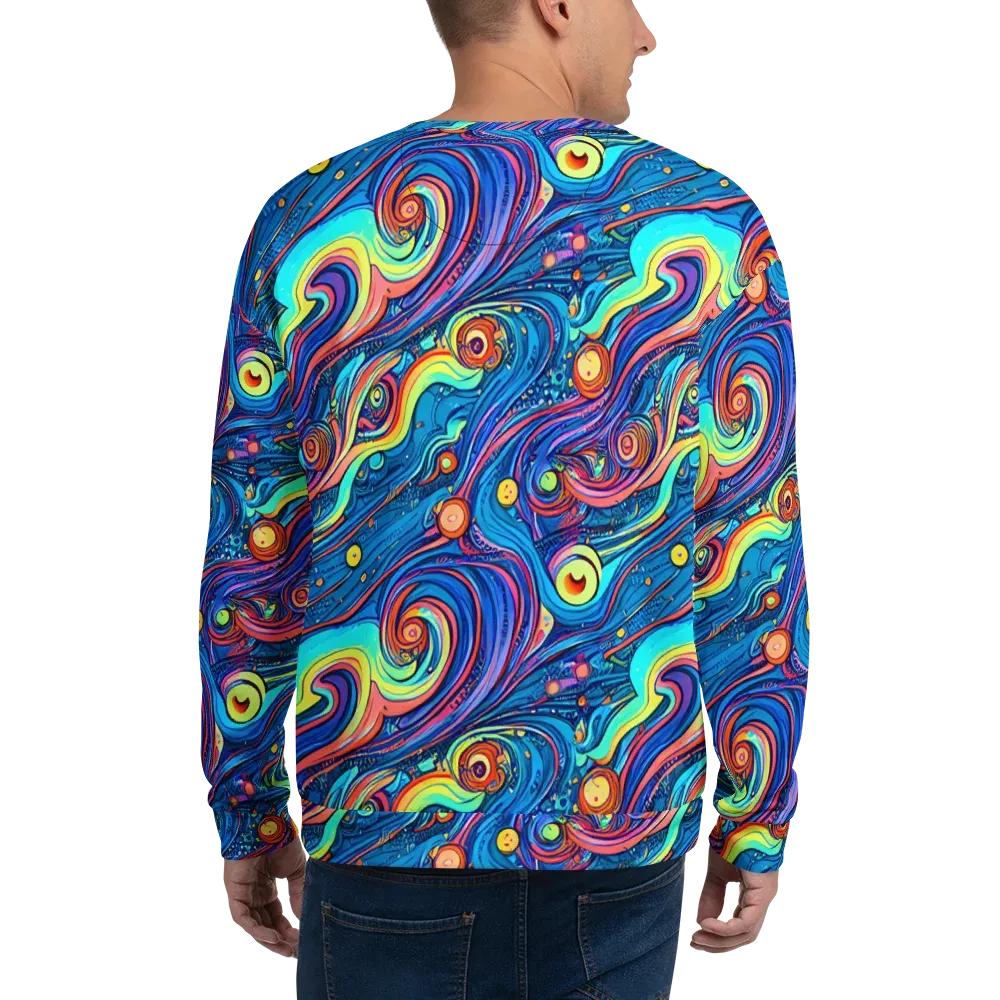Echoes of Vortex on Sweatshirt — Back