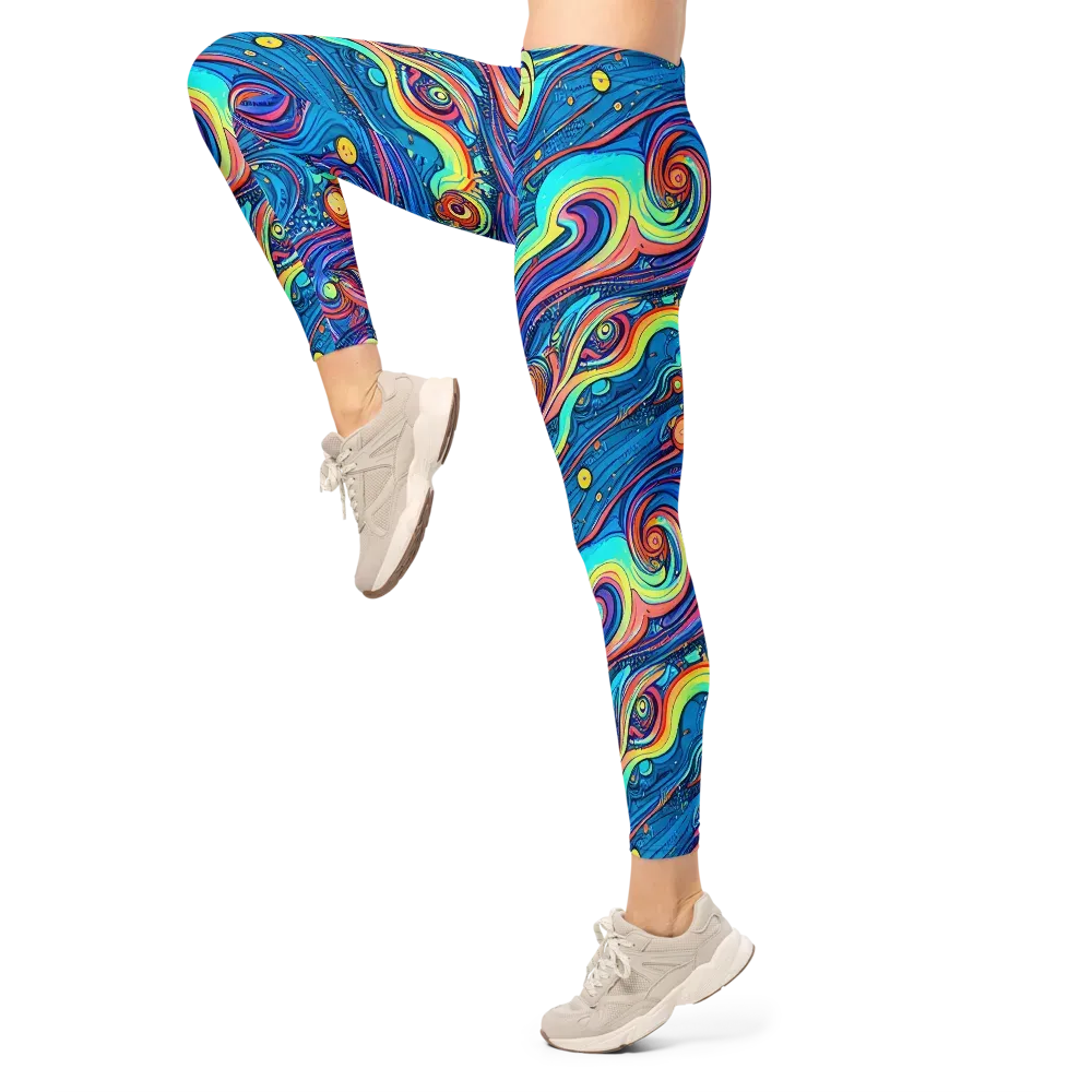 Echoes of Vortex on Leggings — Left