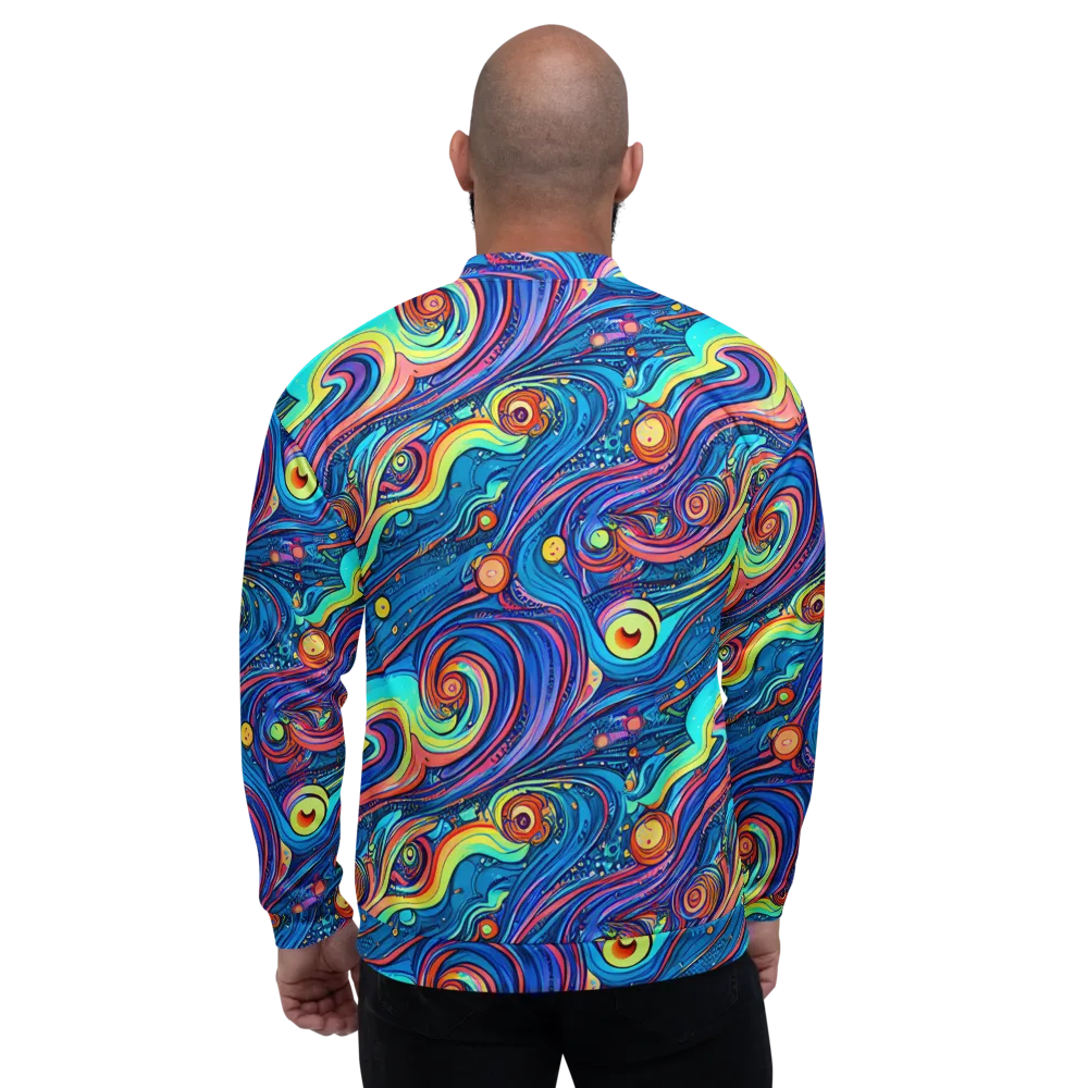 Echoes of Vortex on Bomber Jacket — Back