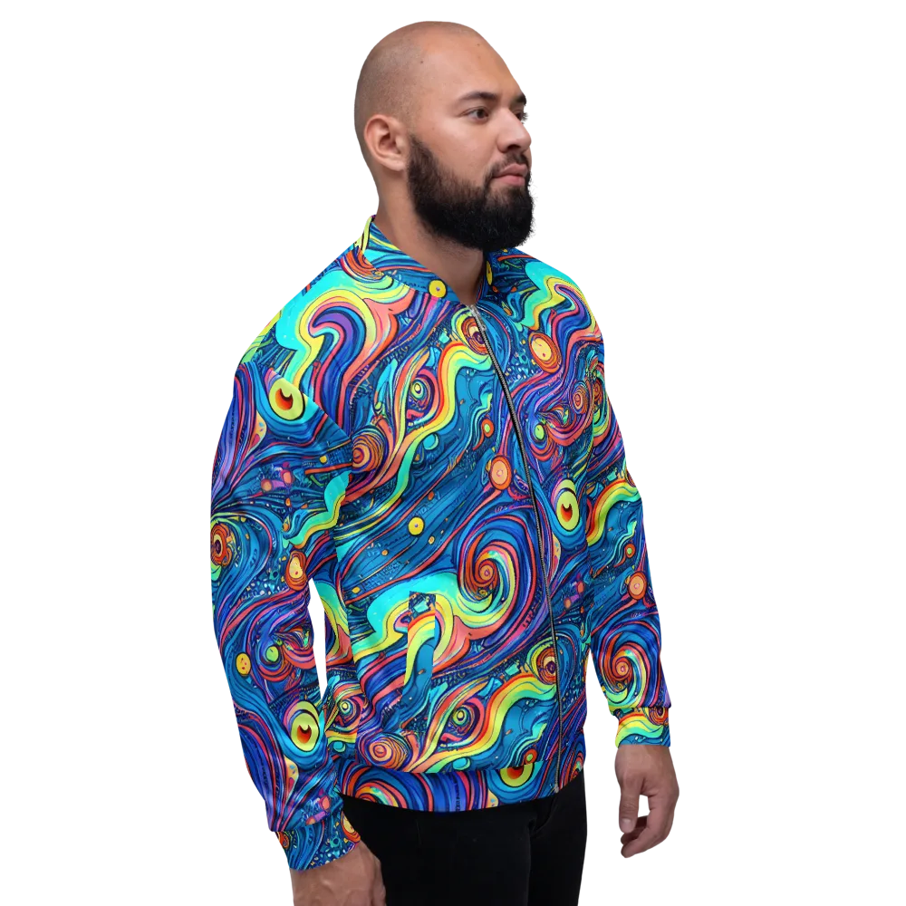 Echoes of Vortex on Bomber Jacket — Right